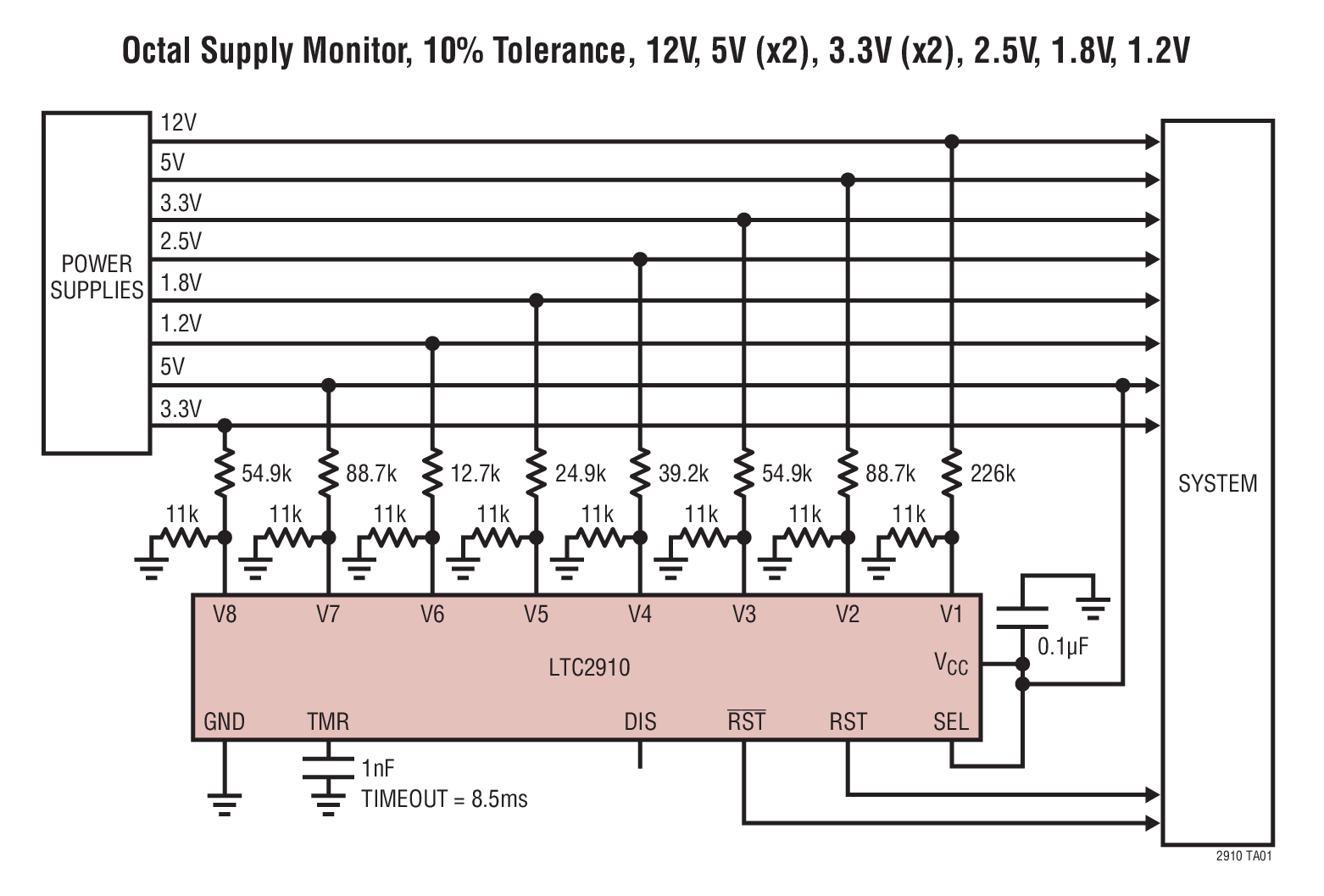 LTC2910Ӧͼһ